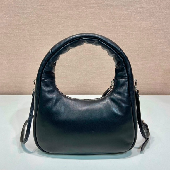 Prada Black Leather Shoulder Bag - Picture 2 of 4